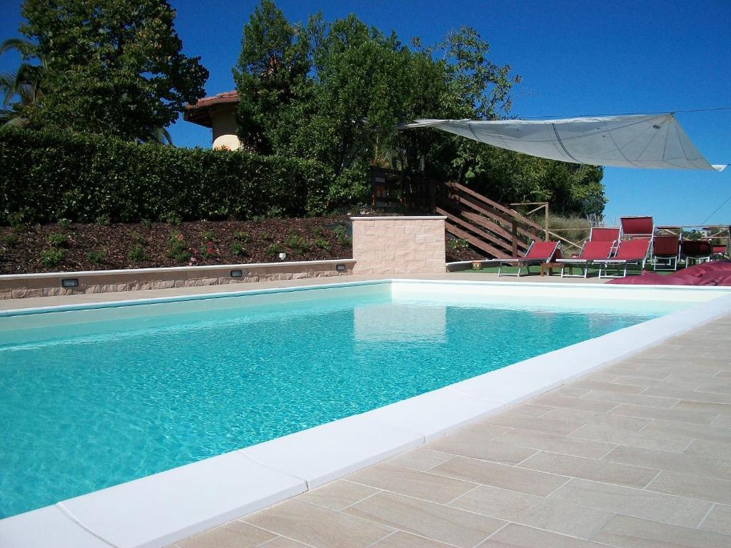 Country-House Pecora Nera Hostal Mosciano SantʼAngelo Exterior foto