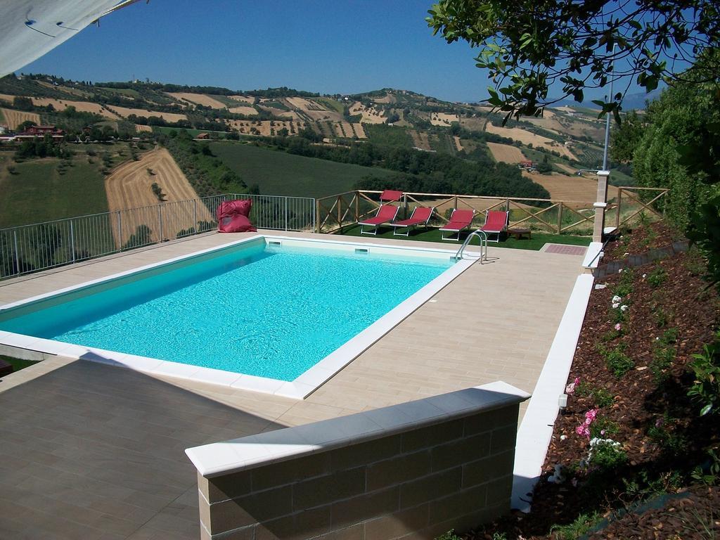 Country-House Pecora Nera Hostal Mosciano SantʼAngelo Exterior foto